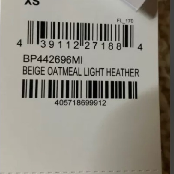 BP Women's Sweater White Ivory Size XS Cable Knit Sleeve Pullover $45 #002 - Picture 3 of 3